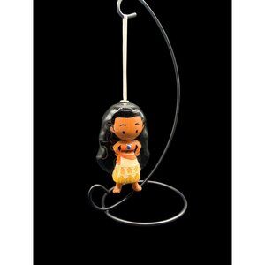 Hallmark Disney Princess Moana Decoupage Christmas Tree Ornament 2022 4.5”